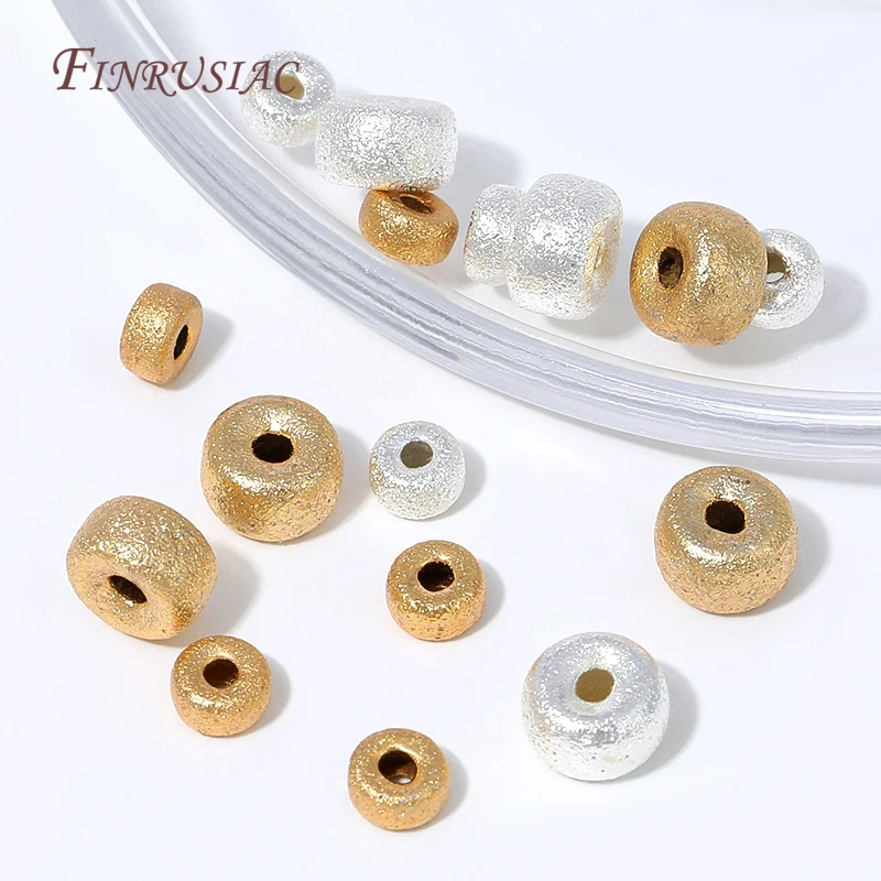 18K Gold Plated Metal Loose Beads,Frosted Texture Round Spacer Beads For DIY Bracelet Necklace Jewelry Making Craft Supplies
18K Gold Plated Metal Loose Beads,Frosted Texture Round Spacer Beads For DIY Bracelet Necklace Jewelry Making Craft Supplies
