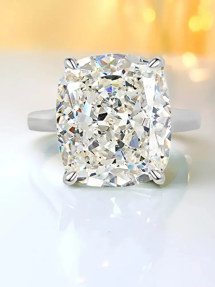 SpringLady 100% New 925 Silver Fashion Ice Cut Luxury Diamonds With 5A Grade High Carbon Diamonds Versatile Jewelry
SpringLady 100% New 925 Silver Fashion Ice Cut Luxury Diamonds With 5A Grade High Carbon Diamonds Versatile Jewelry