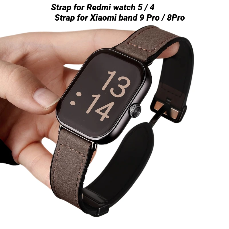 Magnetic Strap For Redmi watch 5/4 Sport Correa Bracelet Sport Watchband For Xiaomi band 9 Pro/ 8 Pro Smartwatch Wristband
Magnetic Strap For Redmi watch 5/4 Sport Correa Bracelet Sport Watchband For Xiaomi band 9 Pro/ 8 Pro Smartwatch Wristband