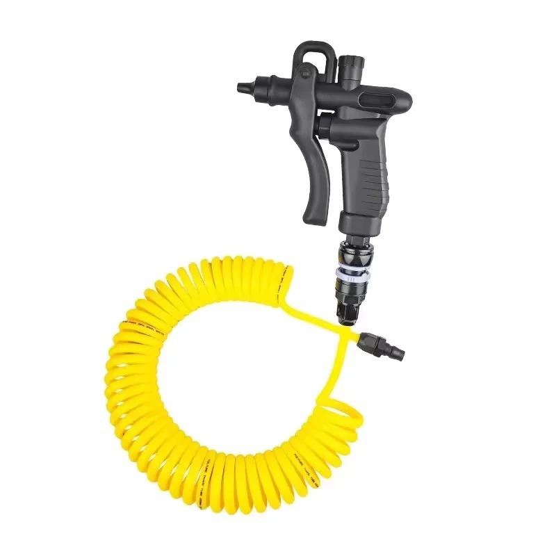 ESD workshop SMT Production Line Dust Removal Gun with T-805J PU Spring Hose Pipe JHG-2 PP Plastic Anti-Static Blowing Gun
ESD workshop SMT Production Line Dust Removal Gun with T-805J PU Spring Hose Pipe JHG-2 PP Plastic Anti-Static Blowing Gun