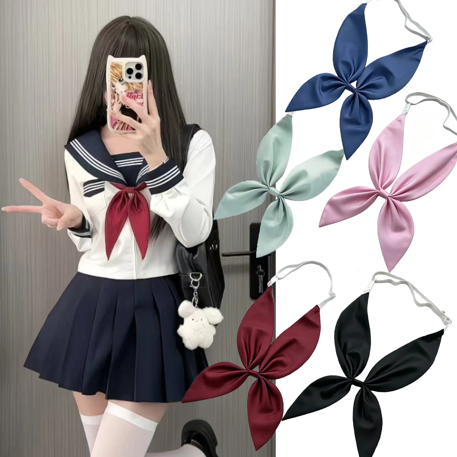 Classic Ladies Bow tie Shirts Collars Tie For Women Business Bowknot Student Bow Ties JK Butterfly Girls Suits Bowties
Classic Ladies Bow tie Shirts Collars Tie For Women Business Bowknot Student Bow Ties JK Butterfly Girls Suits Bowties
