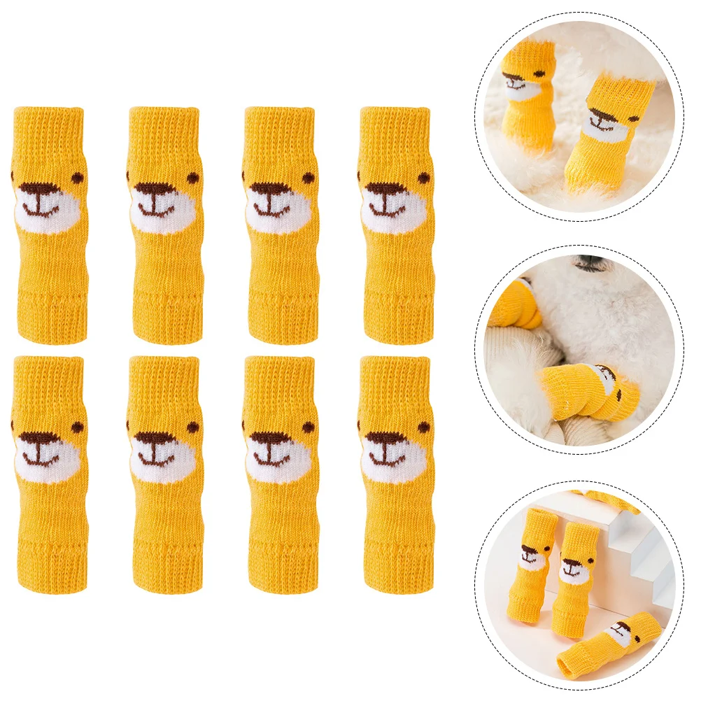 2 set Pet Dog Socks Yellow Comfortable Skin-Friendly Anti-Slip For Small Dogs Puppy Leg Sock Dog Leg Warmers Pet Supplies
2 set Pet Dog Socks Yellow Comfortable Skin-Friendly Anti-Slip For Small Dogs Puppy Leg Sock Dog Leg Warmers Pet Supplies