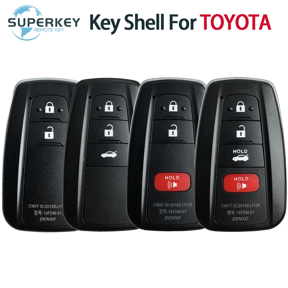 HYQ14FBN For Toyota Corolla Cross Prius Camry C-HR RAV4 Land Cruiser Prado Smart Remote Car Key Shell Case Cover 8990H-12010
HYQ14FBN For Toyota Corolla Cross Prius Camry C-HR RAV4 Land Cruiser Prado Smart Remote Car Key Shell Case Cover 8990H-12010