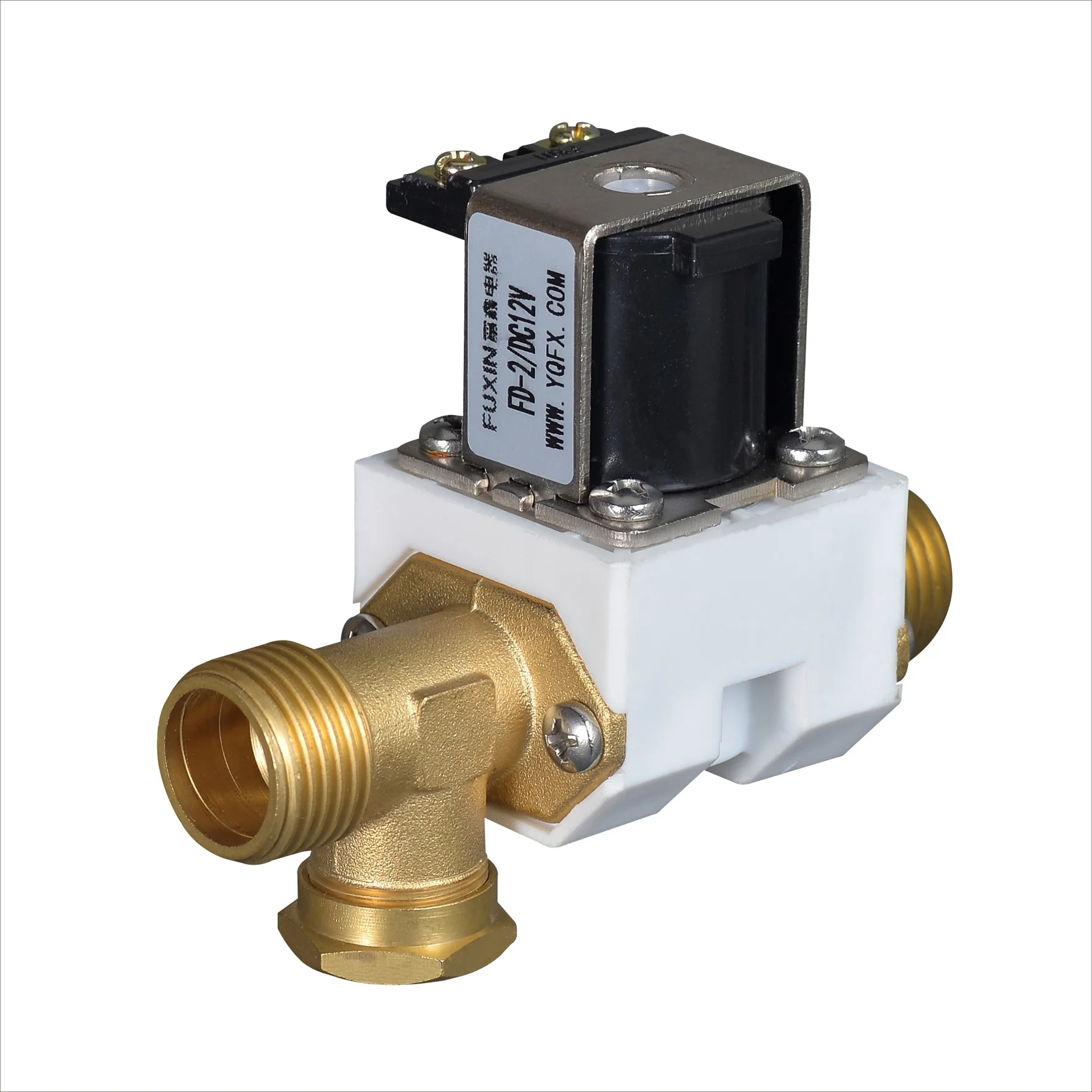 FD-2 engineering water solenoid valve G1/2 brass thread numerical control stainless steel pipe plugging 
FD-2 engineering water solenoid valve G1/2 brass thread numerical control stainless steel pipe plugging