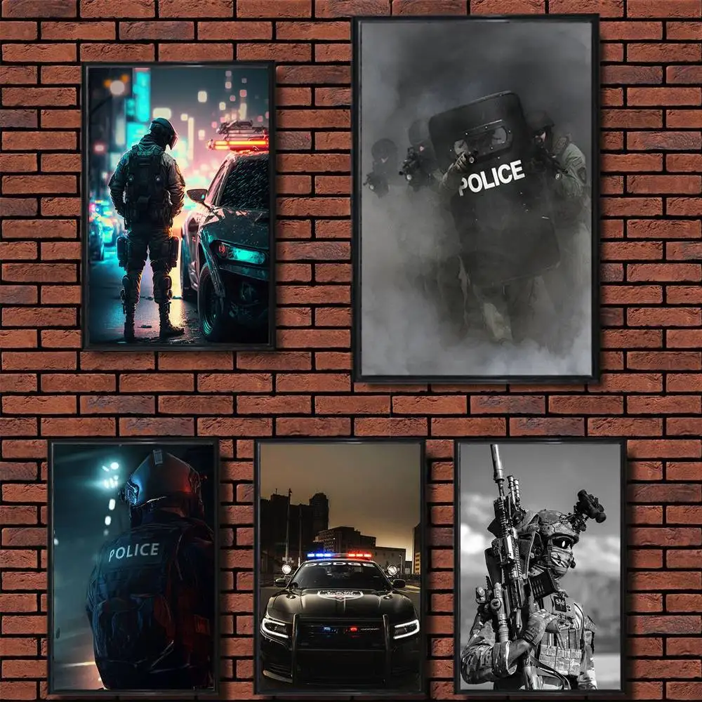 SWAT P-PoliceS cool F-FBI High Quality Dorm Living Room Aesthetic Wall Decoration Painting Poster Stickers Gift
SWAT P-PoliceS cool F-FBI High Quality Dorm Living Room Aesthetic Wall Decoration Painting Poster Stickers Gift