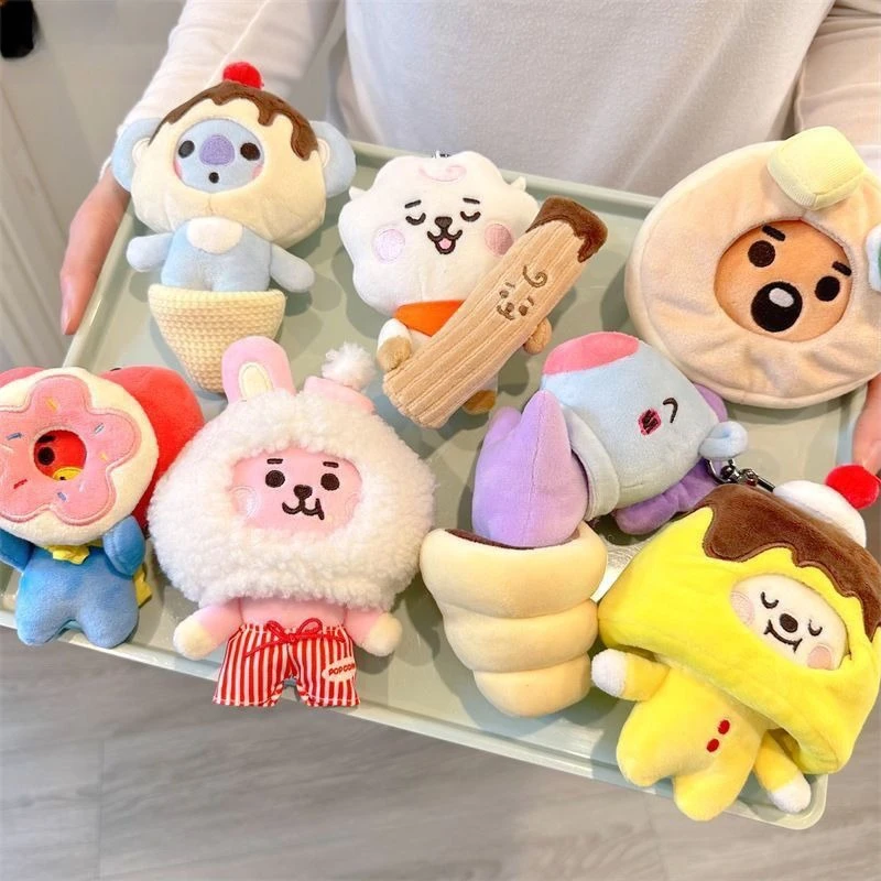 Плюшевые игрушки-подвески BT21 Idol Dessert Series 2026, милые фигурки, подарочные куклы, подвесные сумки, сувениры с изображением айдолов, подарки на день рождения
Плюшевые игрушки-подвески BT21 Idol Dessert Series 2026, милые фигурки, подарочные куклы, подвесные сумки, сувениры с изображением айдолов, подарки на день рождения