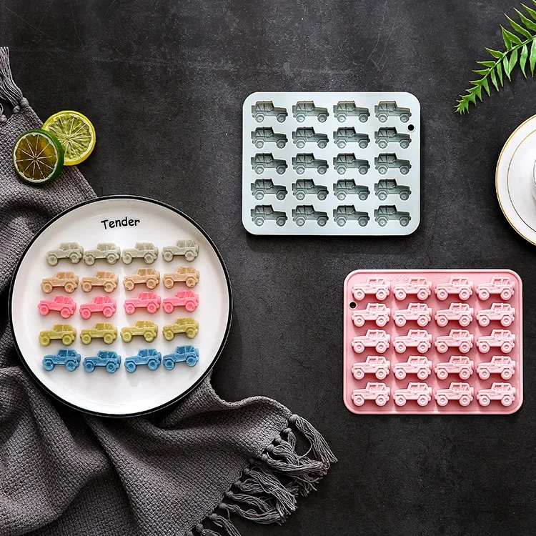 2 Pack Off-road Vehicle Silicone Molds Plane Train Fondant Cake Chocolate Muold Car Fudge Epoxy Resin Mold Cake Decorating Tools
2 Pack Off-road Vehicle Silicone Molds Plane Train Fondant Cake Chocolate Muold Car Fudge Epoxy Resin Mold Cake Decorating Tools