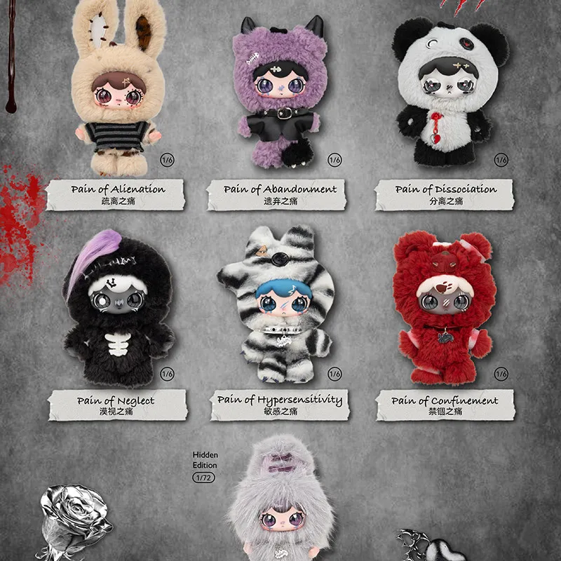 LULUMI The Seventh Pain Series Plush Blind Box Anime Figure Doll Pendant Keychain Desktop Ornament Surprise Bag Charm Toy Gift
LULUMI The Seventh Pain Series Plush Blind Box Anime Figure Doll Pendant Keychain Desktop Ornament Surprise Bag Charm Toy Gift