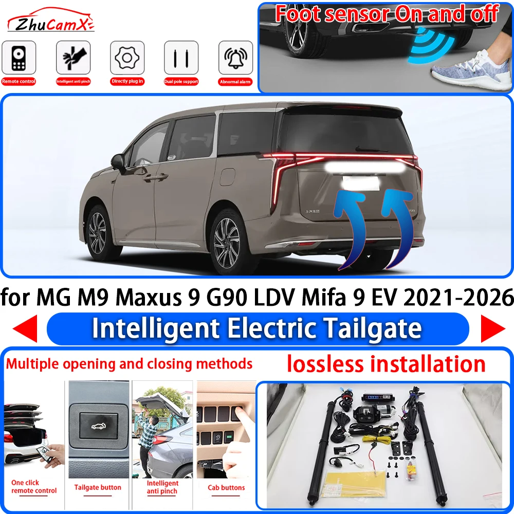 for MG M9 Maxus 9 G90 LDV Mifa 9 EV 2021-2026 Power Liftgate Trunk Electric Suction Tailgate Intelligent Tail Gate Lift Strut
for MG M9 Maxus 9 G90 LDV Mifa 9 EV 2021-2026 Power Liftgate Trunk Electric Suction Tailgate Intelligent Tail Gate Lift Strut