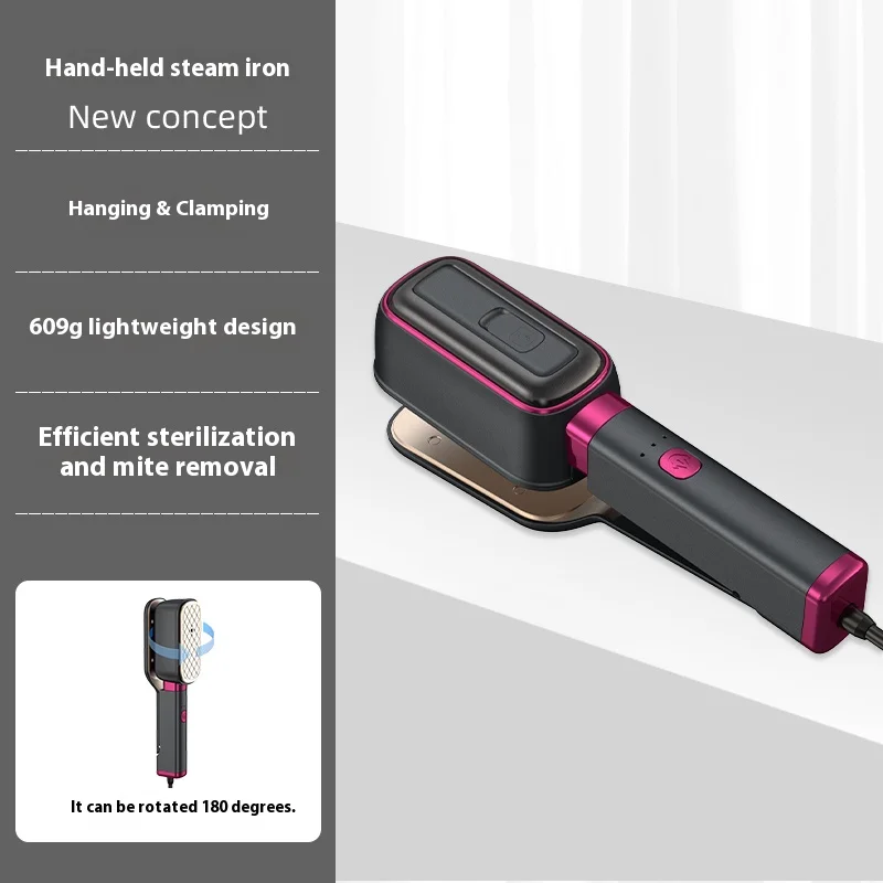 Rotating Clamp Hanging Iron, Multifunctional Handheld Steam Ironing Machine, Convenient Wrinkle Removal Electric iron For Home
Rotating Clamp Hanging Iron, Multifunctional Handheld Steam Ironing Machine, Convenient Wrinkle Removal Electric iron For Home
