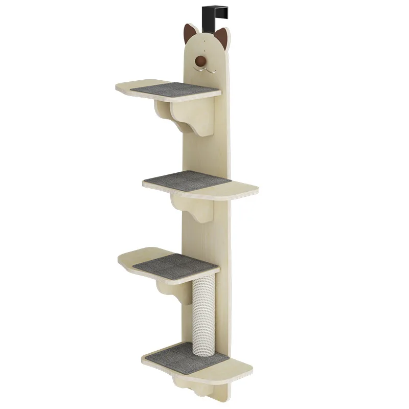 Portable Cat Climbing Frame Solid Wood Multi-layer Cat Climbing Frame Sisal Rope Cat Scratching Post Multi-function Pet Toy
Portable Cat Climbing Frame Solid Wood Multi-layer Cat Climbing Frame Sisal Rope Cat Scratching Post Multi-function Pet Toy