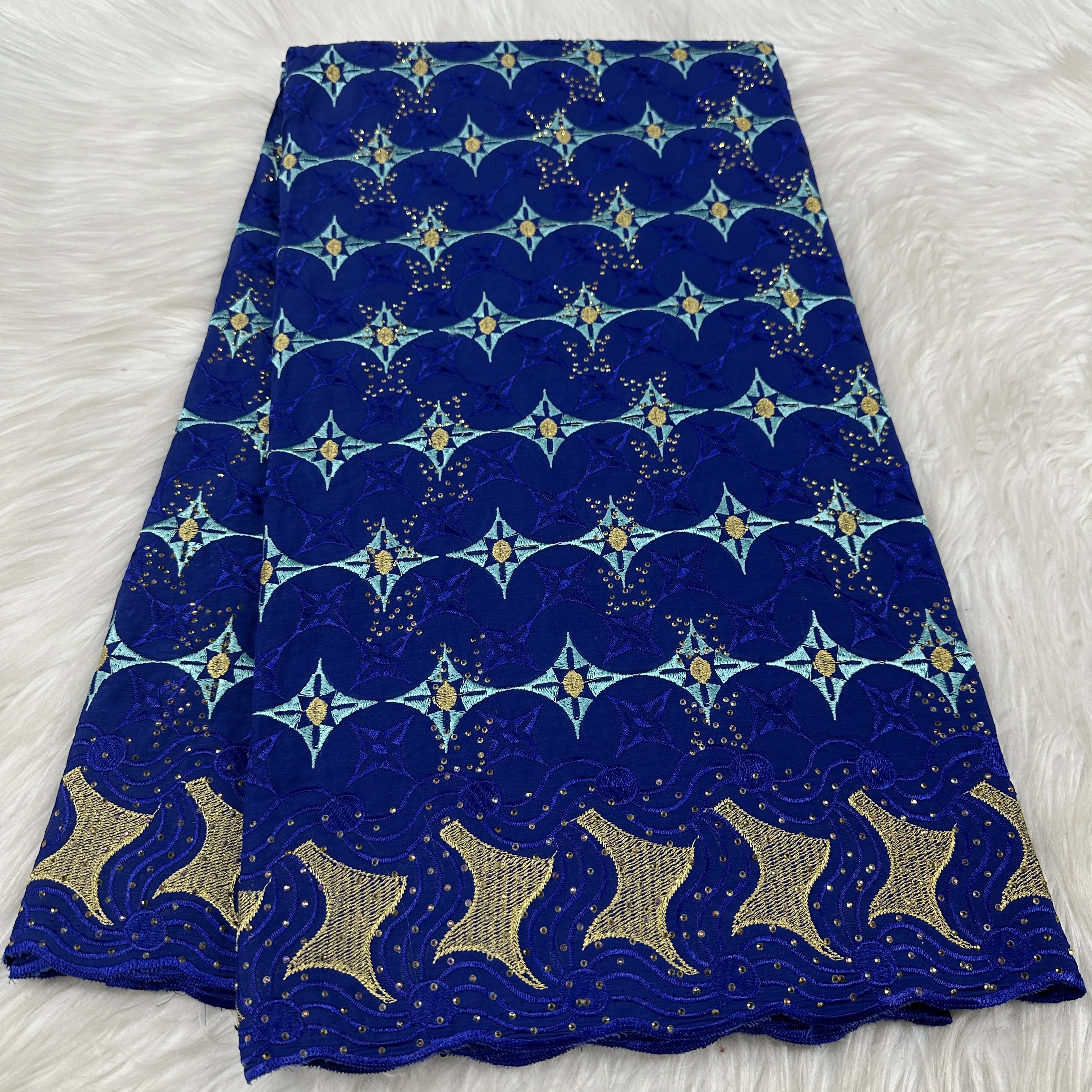 Высококачественная ткань StonesLace, сухая кружевная вышивка, 2022, африканская 100% хлопчатобумажная ткань, швейцарская вуаль, кружево, ткань в Дубае, YC 
Высококачественная ткань StonesLace, сухая кружевная вышивка, 2022, африканская 100% хлопчатобумажная ткань, швейцарская вуаль, кружево, ткань в Дубае, YC