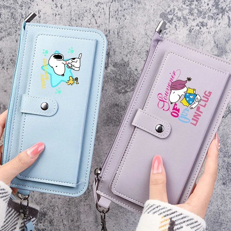 Kawaii Snoopys Wallet for Women's PU Leather Coin Purse Woman High-capacity Wallets Girls Bags Fashion Accessories Xmas Gift
Kawaii Snoopys Wallet for Women's PU Leather Coin Purse Woman High-capacity Wallets Girls Bags Fashion Accessories Xmas Gift