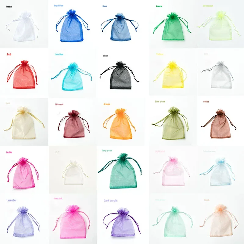 RE 100pcs 22 Colors 7x9 9x12cm 10x15 13x18cm Wedding Christmas Gift Drawable Organza Bags Jewelry Packaging Display & Pouches 13
RE 100pcs 22 Colors 7x9 9x12cm 10x15 13x18cm Wedding Christmas Gift Drawable Organza Bags Jewelry Packaging Display & Pouches 13