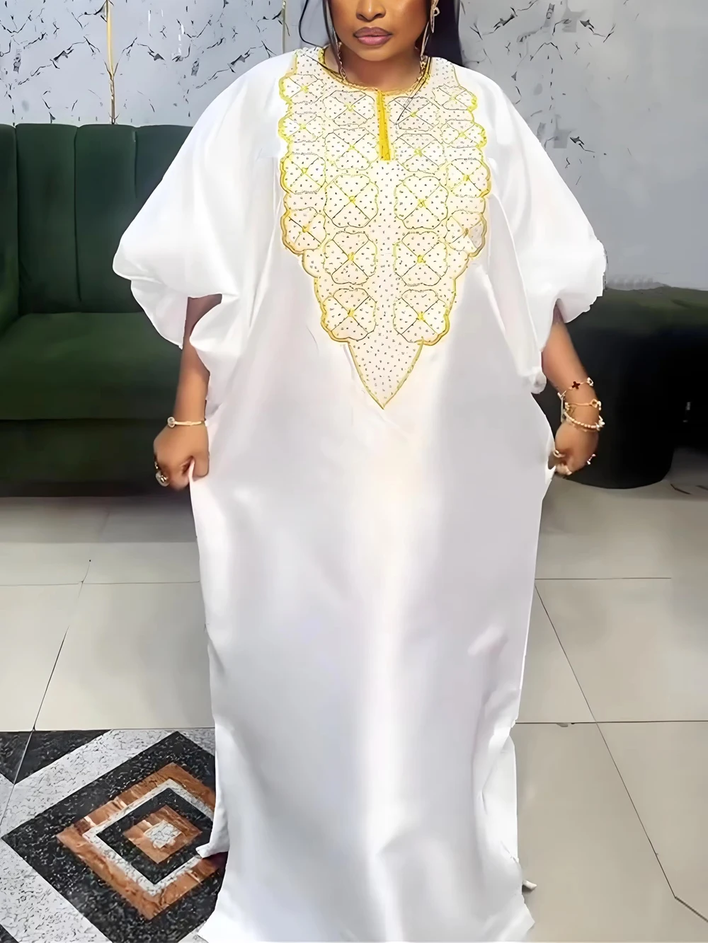 African Traditional Dresses For Woman 2026 Party Prom Evening Gown Africa Clothes Plus Size Boubou Embroidery Long Dress Abayas
African Traditional Dresses For Woman 2026 Party Prom Evening Gown Africa Clothes Plus Size Boubou Embroidery Long Dress Abayas