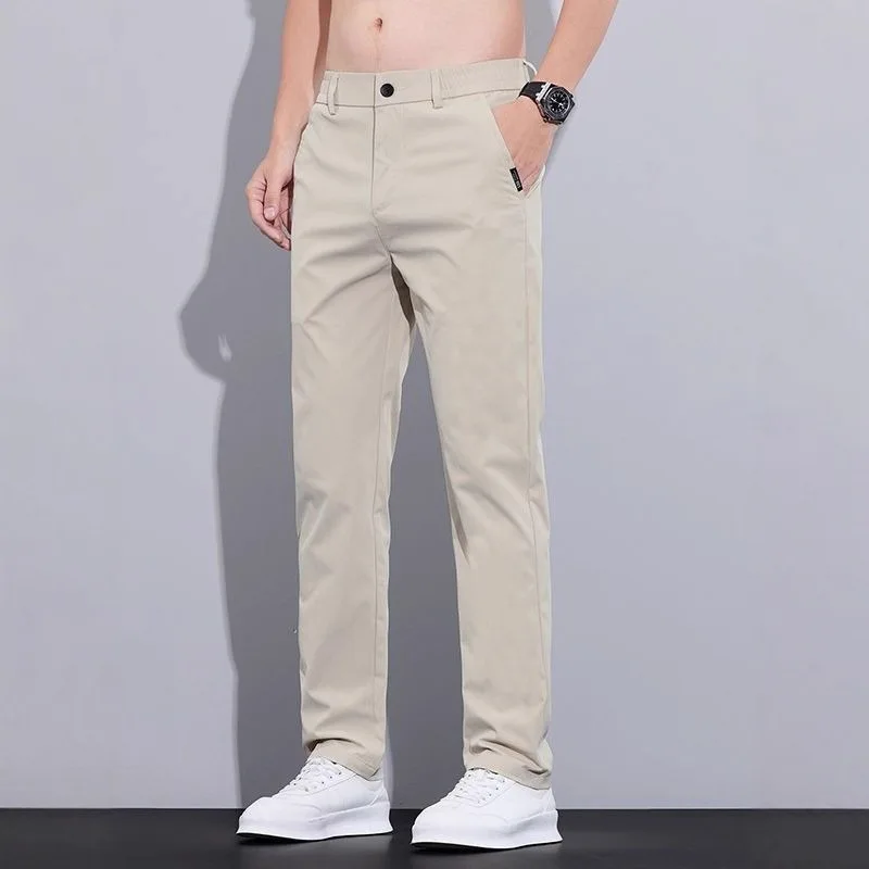 Men's Spring and Autumn New Casual Pants Men's Straight Light Mature Casual Pants Slim High Sense
Men's Spring and Autumn New Casual Pants Men's Straight Light Mature Casual Pants Slim High Sense