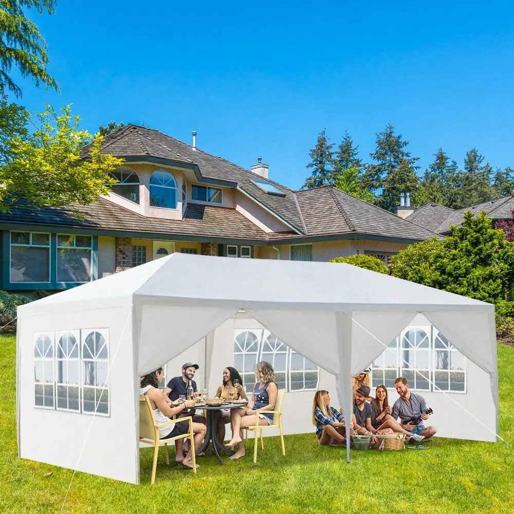 Activity Shelters, Outdoor Tents, Pavilions, Sunshades, Outdoor Party Tent With 6 Removable Sidewalls, Waterproof Canopy Patio
Activity Shelters, Outdoor Tents, Pavilions, Sunshades, Outdoor Party Tent With 6 Removable Sidewalls, Waterproof Canopy Patio