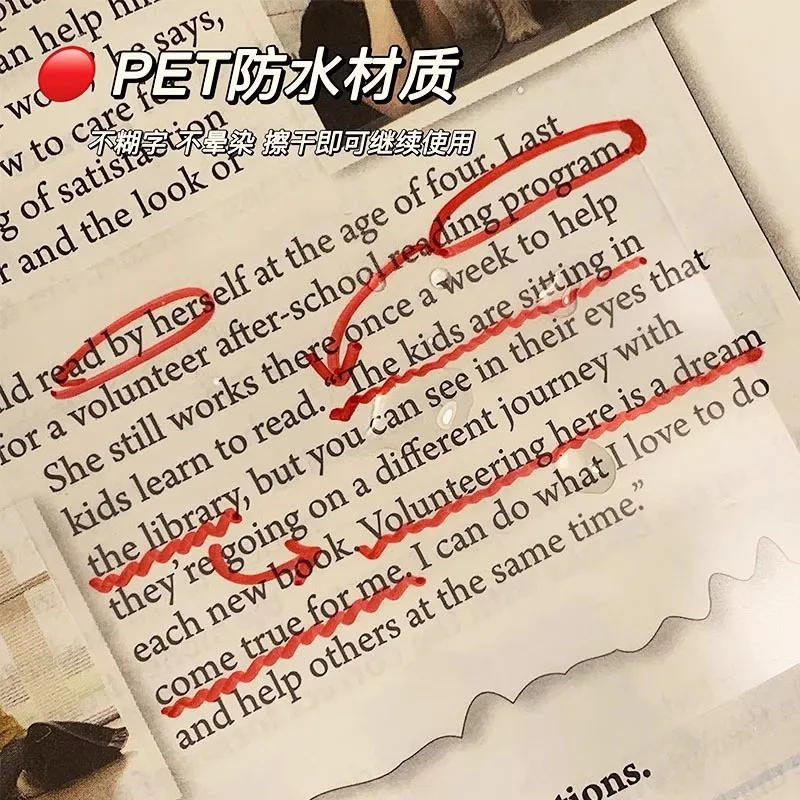 50 Sheets Tearable Transparent Rectangle/Square Sticky Notes Waterproof Memo Pad Self-Adhesive Note Pad School Office Supplies
50 Sheets Tearable Transparent Rectangle/Square Sticky Notes Waterproof Memo Pad Self-Adhesive Note Pad School Office Supplies