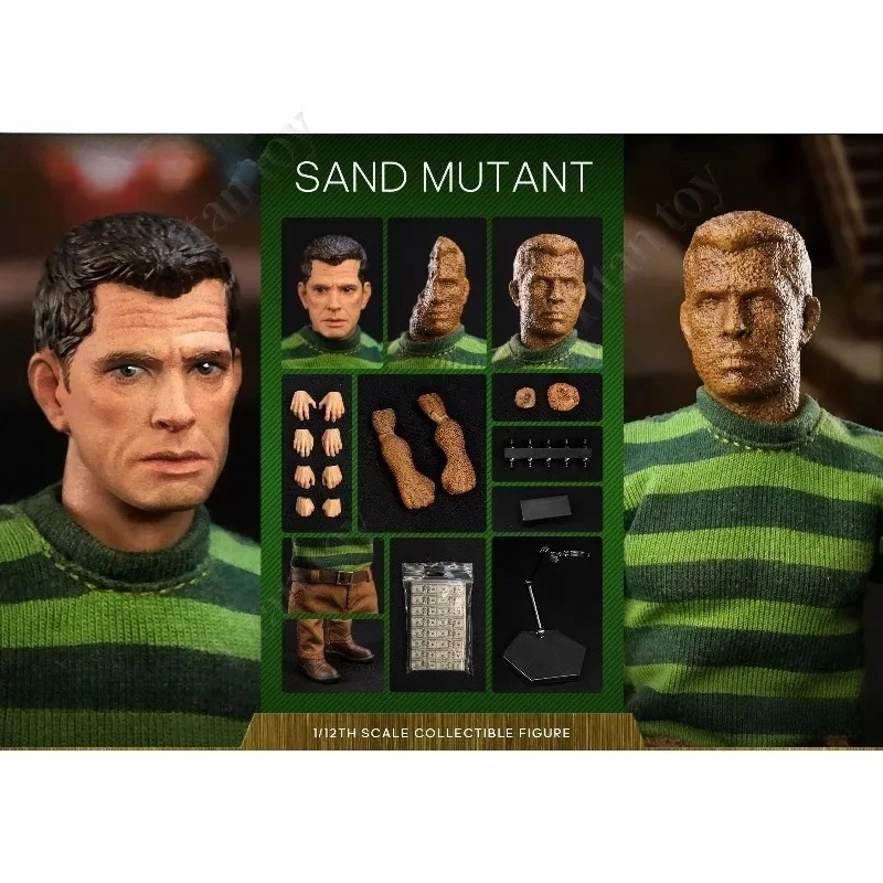 Ready To Ship Remadcustom 1/12 Scale Desert Mutant Sandman RM-017 Collectible Action Figure Gift Toy in Stock
Ready To Ship Remadcustom 1/12 Scale Desert Mutant Sandman RM-017 Collectible Action Figure Gift Toy in Stock