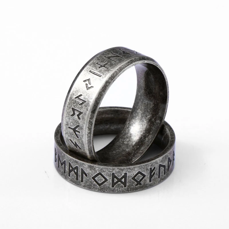 New Viking Rune Rings for Men Women Charm Punk Fashion Nordic Amulet Viking Ring Stainless Steel Accessories Gift Wholesale
New Viking Rune Rings for Men Women Charm Punk Fashion Nordic Amulet Viking Ring Stainless Steel Accessories Gift Wholesale