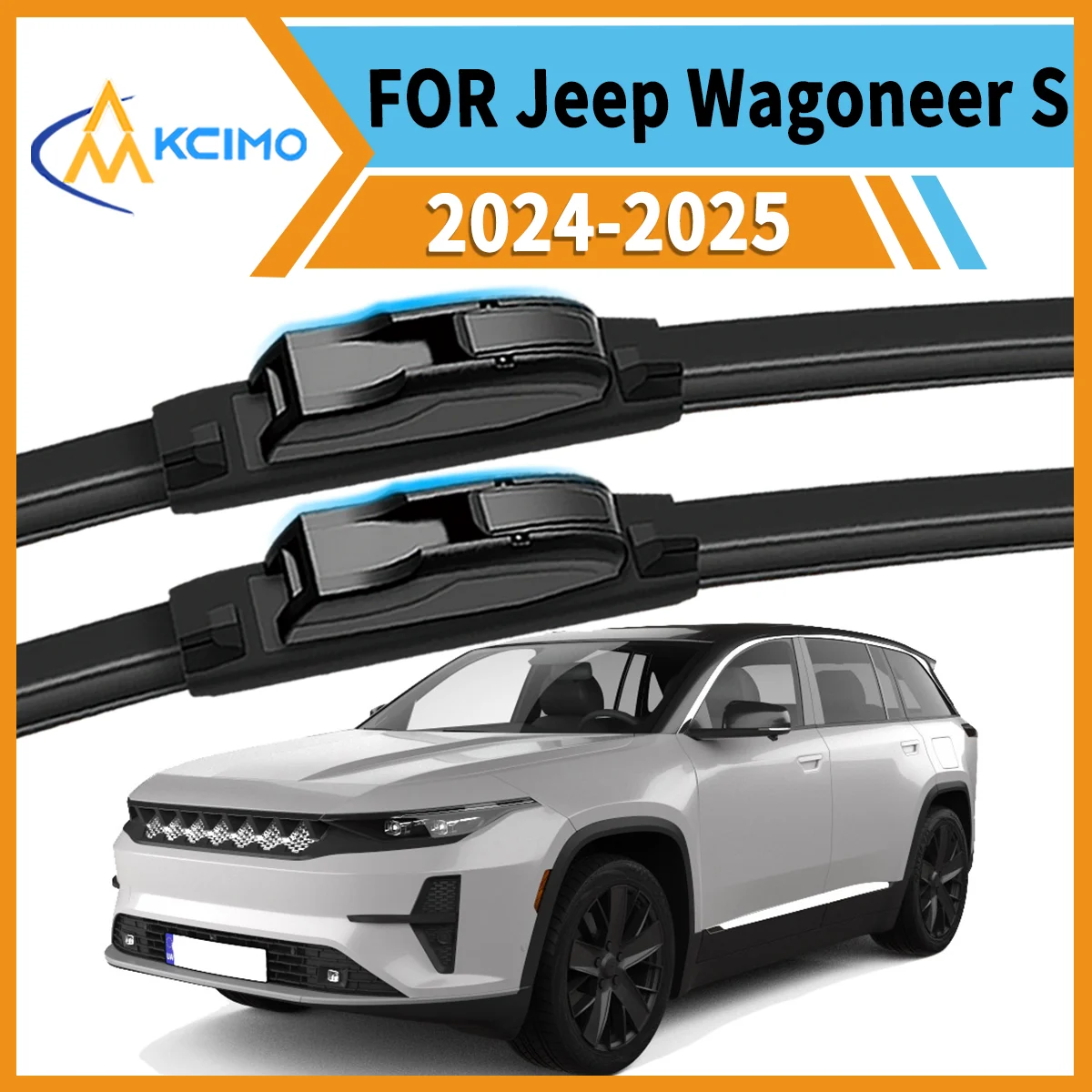 Smooth Quiet Effective 2-Pack Wiper Blades For Jeep Wagoneer S 2024-2025 All-Season Use Enhanced Visibility & Driving Safety
Smooth Quiet Effective 2-Pack Wiper Blades For Jeep Wagoneer S 2024-2025 All-Season Use Enhanced Visibility & Driving Safety