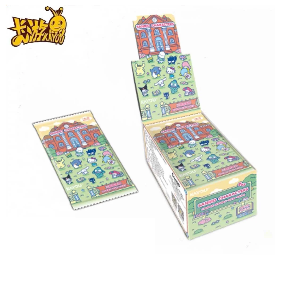 KAYOU Sanrio Hello Kitty Kuromi My Melody Dream Collection 3th Half Baked Time Trading Card Pack Anime Gift Set
KAYOU Sanrio Hello Kitty Kuromi My Melody Dream Collection 3th Half Baked Time Trading Card Pack Anime Gift Set