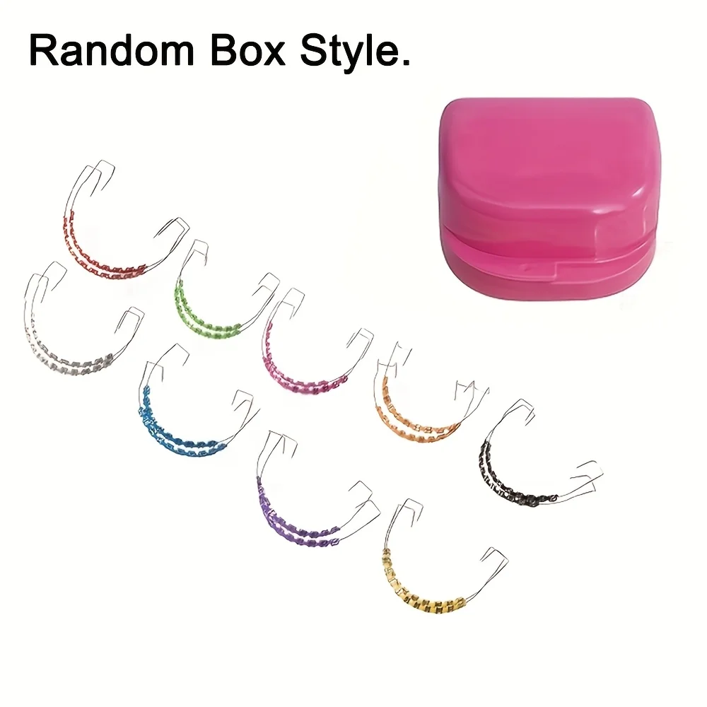 1 Pair Of Adult Orthodontic Personalized Decorative Chain Temporary Teeth Decoration, With Metal Wire Braces H2931-67.12
1 Pair Of Adult Orthodontic Personalized Decorative Chain Temporary Teeth Decoration, With Metal Wire Braces H2931-67.12