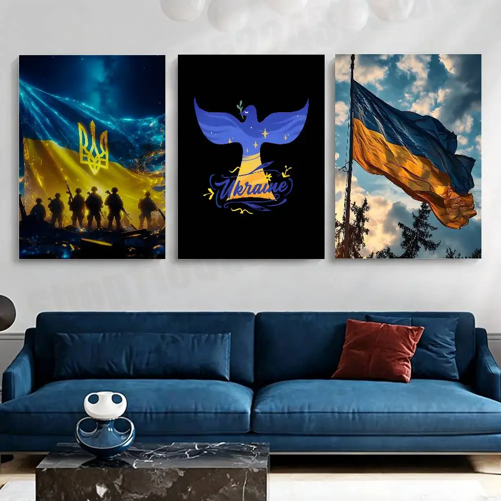 Ukraine Flag Classic ATR Poster Sticker Classic Art Painting for Home Bedroom Cafe Office Wall Decor
Ukraine Flag Classic ATR Poster Sticker Classic Art Painting for Home Bedroom Cafe Office Wall Decor