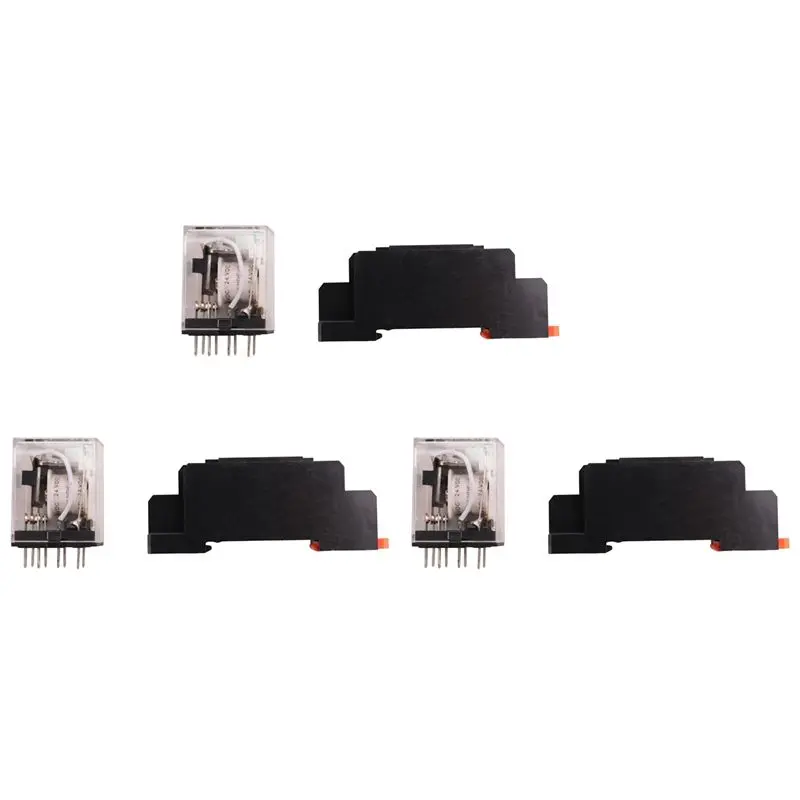 Электромагнитное силовое реле ABMS-3X HH52P с катушкой 24В постоянного тока, DPDT, 8 контактов, с основанием DYF08A, черный + прозрачный синий
Электромагнитное силовое реле ABMS-3X HH52P с катушкой 24В постоянного тока, DPDT, 8 контактов, с основанием DYF08A, черный + прозрачный синий