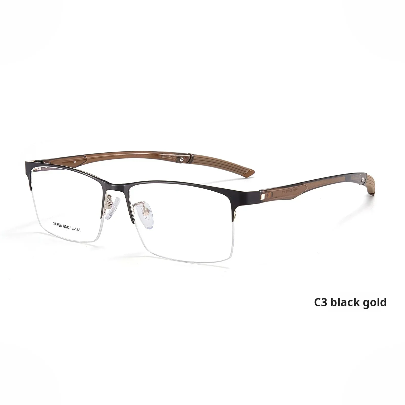 Ollymurs Men's Large Frame Casual Square Frame Adjustable Outdoor Sports Men's Optical Glasses Business Prescription Glasses 348
Ollymurs Men's Large Frame Casual Square Frame Adjustable Outdoor Sports Men's Optical Glasses Business Prescription Glasses 348