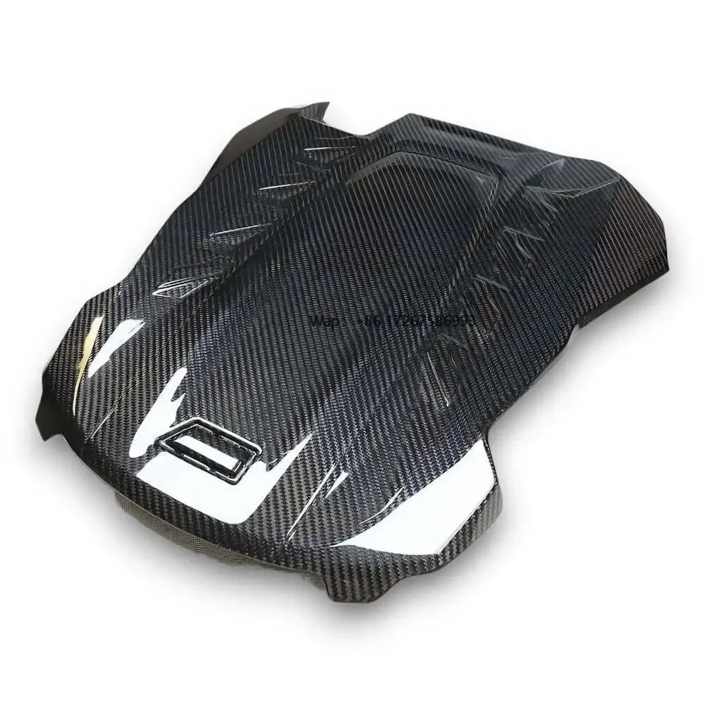 Carbon Fiber Front engine hood cover board For X5M/X6M F95/F96 2018-2024
Carbon Fiber Front engine hood cover board For X5M/X6M F95/F96 2018-2024