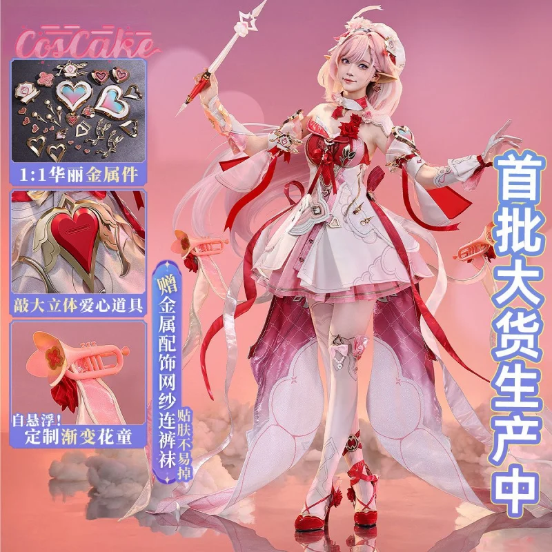 Костюм для косплея Elysia Honkai Impact 3, униформа на Хэллоуин, карнавал, вечеринку, Рождество, ролевая одежда, одежда для женщин, Coscake
Костюм для косплея Elysia Honkai Impact 3, униформа на Хэллоуин, карнавал, вечеринку, Рождество, ролевая одежда, одежда для женщин, Coscake