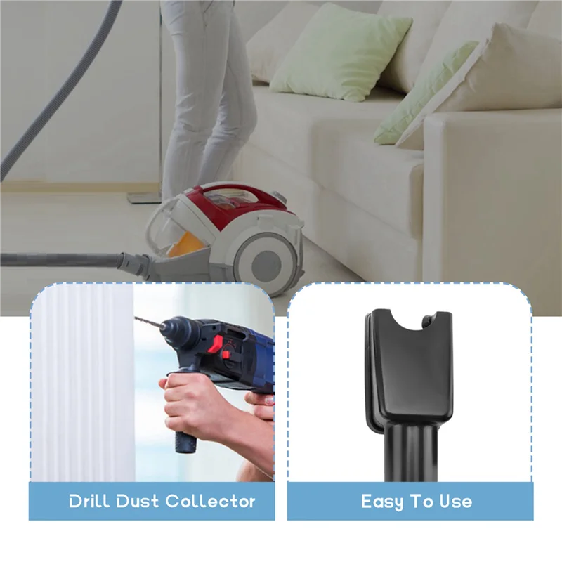 BHBD-2Pcs Hands-Free Dust Collector Universal Electric Drill Dust Vacuum Suction Collector Dustproof Device Power Tool
BHBD-2Pcs Hands-Free Dust Collector Universal Electric Drill Dust Vacuum Suction Collector Dustproof Device Power Tool
