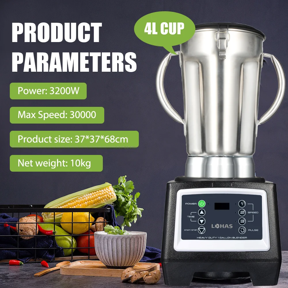 Multi-function Kitchen Professional Blender Industrial Commercial Food Processor
Multi-function Kitchen Professional Blender Industrial Commercial Food Processor