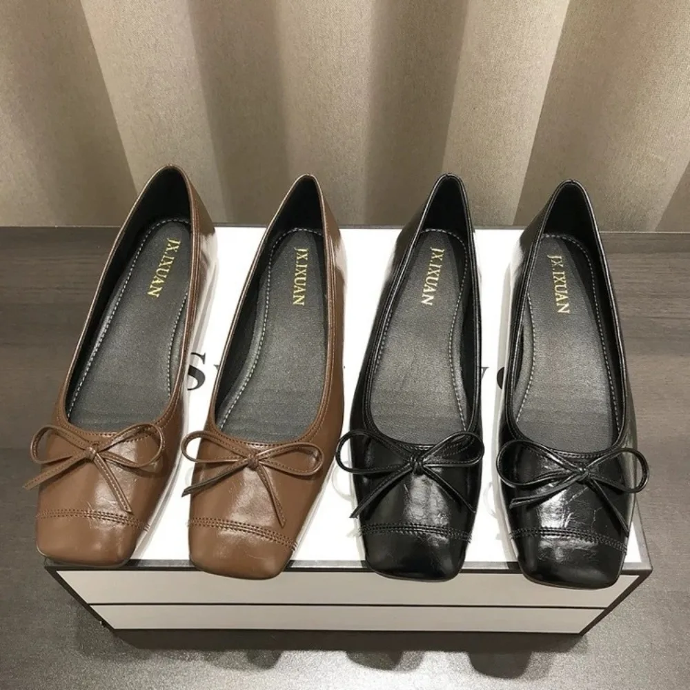 New Style Fashion Spring Summer Arrival Women's Flat Shoes Gentle Bow-Knot Design Commuter Versatile Single Shoes Zapatos Mujer
New Style Fashion Spring Summer Arrival Women's Flat Shoes Gentle Bow-Knot Design Commuter Versatile Single Shoes Zapatos Mujer