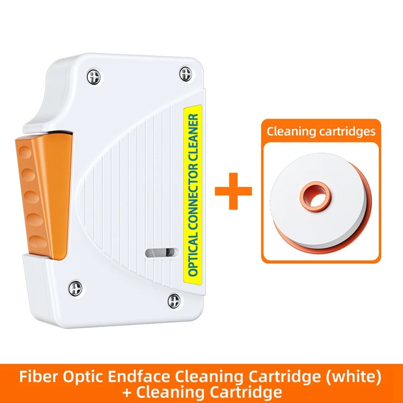 AIAI Fiber Optic Cleaner Cassette+Cleaning Core Fiber End Face Cleaning Box Pigtail Cleaner For SC/FC/ST/LC Cleaner Tool
AIAI Fiber Optic Cleaner Cassette+Cleaning Core Fiber End Face Cleaning Box Pigtail Cleaner For SC/FC/ST/LC Cleaner Tool