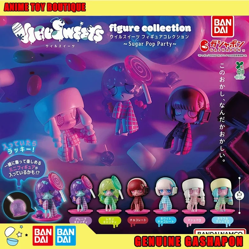 Bandai VillSweets Figure Collection Sugar Pop Party Themed Cute Candy Character Collectible Gashapon Ball Toy Official Authentic
Bandai VillSweets Figure Collection Sugar Pop Party Themed Cute Candy Character Collectible Gashapon Ball Toy Official Authentic