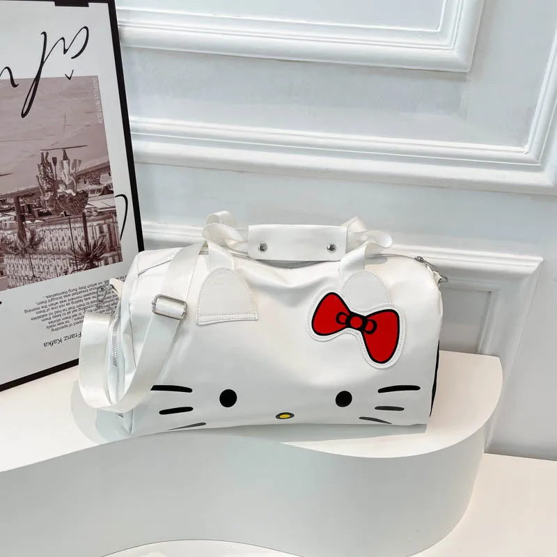 Милая большая сумка через плечо Hello Kitty с бантом, сумка-тоут с изображением Китти, сумка для фитнеса, дорожная сумка для повседневного использования на улице
Милая большая сумка через плечо Hello Kitty с бантом, сумка-тоут с изображением Китти, сумка для фитнеса, дорожная сумка для повседневного использования на улице