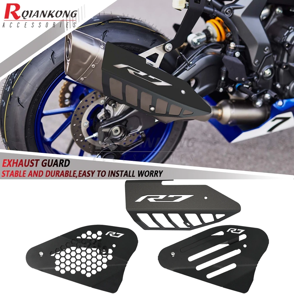 2021 2022 2023 2024 2025 For YAMAHA YZF-R7 yzfr7 YZF R7 Motorcycle exhaust pipe guard muffler anti-scald plate protective shell
2021 2022 2023 2024 2025 For YAMAHA YZF-R7 yzfr7 YZF R7 Motorcycle exhaust pipe guard muffler anti-scald plate protective shell