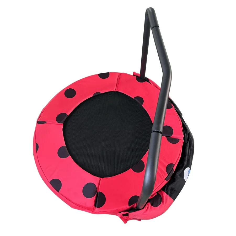XTP003 Assembled children's trampoline happy expression outdoor and indoor dualuse ladybug black and red foldable iron tube for
XTP003 Assembled children's trampoline happy expression outdoor and indoor dualuse ladybug black and red foldable iron tube for