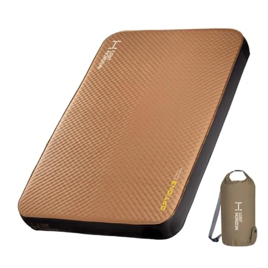 Air and Foam Camping Mattress Self-Inflating Sleeping Pad 4.5" Thick with Pump Sack Queen
Air and Foam Camping Mattress Self-Inflating Sleeping Pad 4.5" Thick with Pump Sack Queen