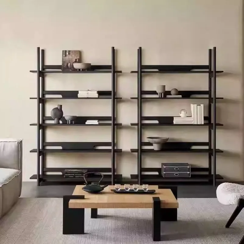 Nordic solid wood bookshelf wabi **** antique bookcase living room display Bogu bookcase artist home shelf
Nordic solid wood bookshelf wabi **** antique bookcase living room display Bogu bookcase artist home shelf