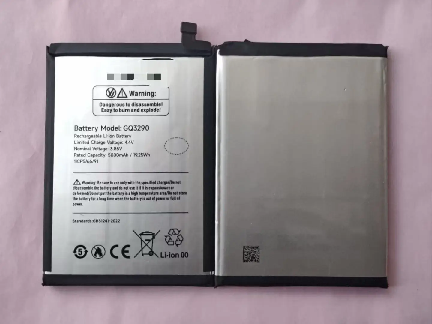 НОВЫЙ оригинальный аккумулятор для ulefone GQ3290/3289/Ulefone Armor 8 HT2784B-GQ3090
НОВЫЙ оригинальный аккумулятор для ulefone GQ3290/3289/Ulefone Armor 8 HT2784B-GQ3090