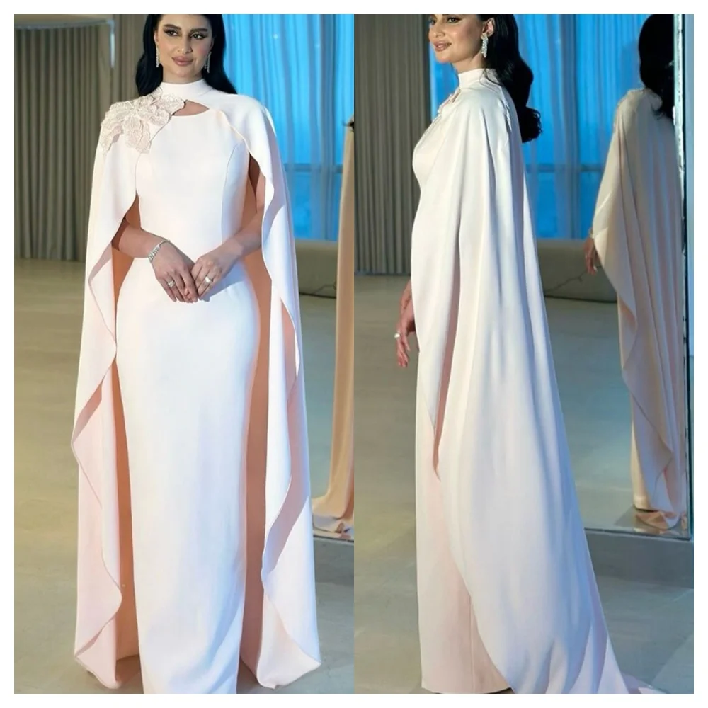 Customized Simple Pink Jersey Evening Dress Modern Crew Neck Long Sleeves Party Dress High Quality Straight Celebrity Gowns
Customized Simple Pink Jersey Evening Dress Modern Crew Neck Long Sleeves Party Dress High Quality Straight Celebrity Gowns