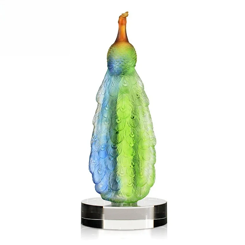 Peacock handicrafts ornaments, housewarming gifts, living room decorations
Peacock handicrafts ornaments, housewarming gifts, living room decorations