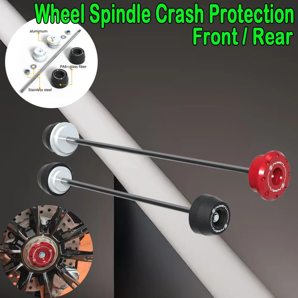 Front Rear wheel Spindle Crash Protection For Ducati Hyperstrada 821 2013-2018 Color: Rear (red)
Front Rear wheel Spindle Crash Protection For Ducati Hyperstrada 821 2013-2018 Color: Rear (red)