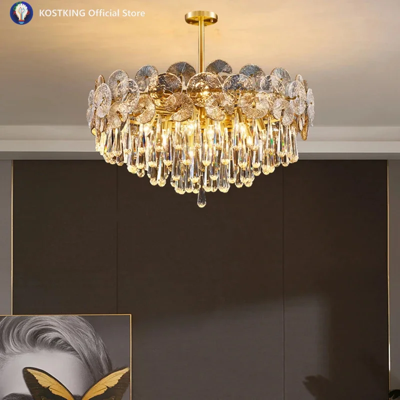 2022 Modern Creative Light Luxury Led Crystal Ceiling Chandelier For Bedroom Living Room Restaurant Hotel Glass Pendant Lamp
2022 Modern Creative Light Luxury Led Crystal Ceiling Chandelier For Bedroom Living Room Restaurant Hotel Glass Pendant Lamp
