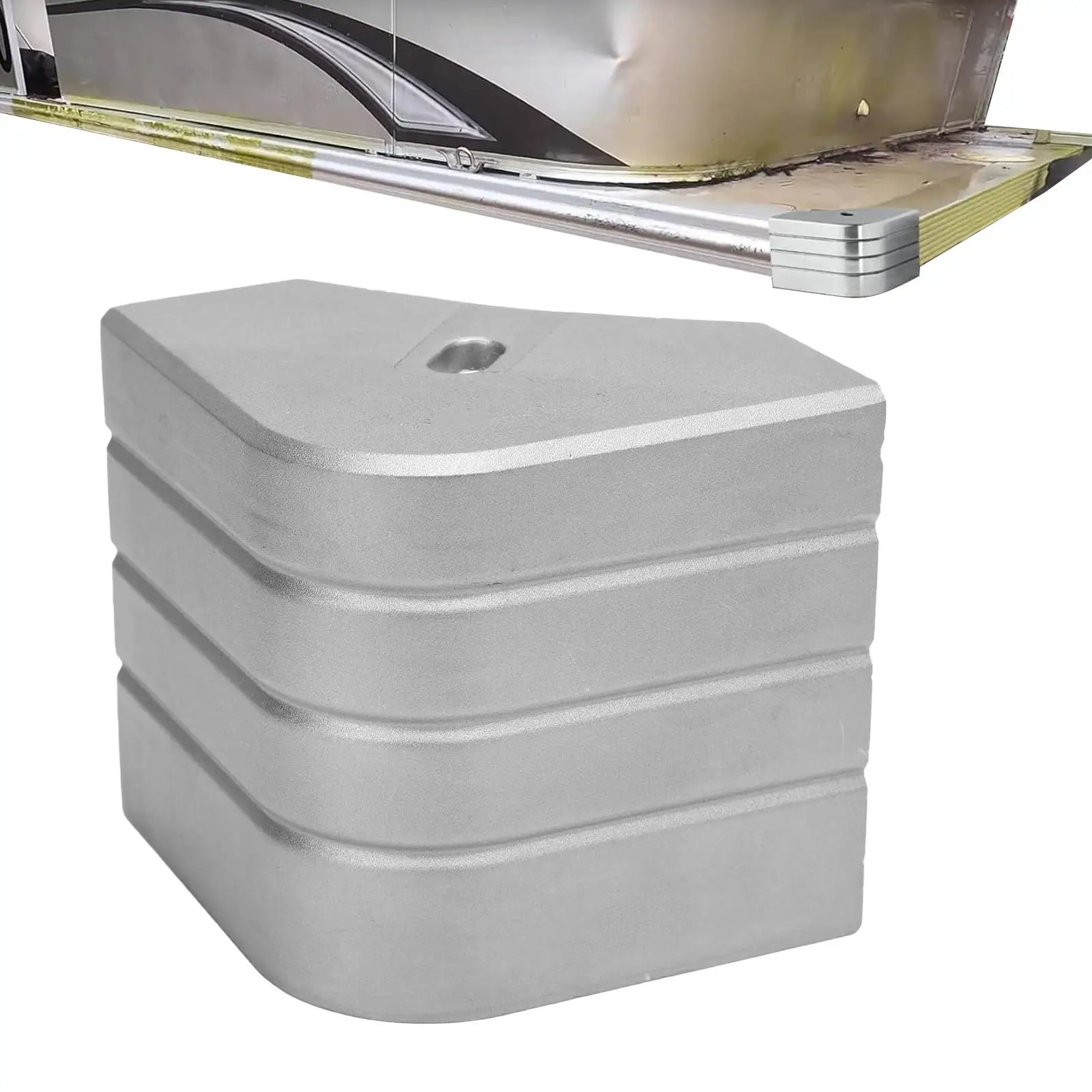 Pontoon Corner Caps Aluminum Pontoon Boat Corner Guards 90 Degree Rounded Dock Guards For Bunk Roof Fishing RV Camping Guards
Pontoon Corner Caps Aluminum Pontoon Boat Corner Guards 90 Degree Rounded Dock Guards For Bunk Roof Fishing RV Camping Guards