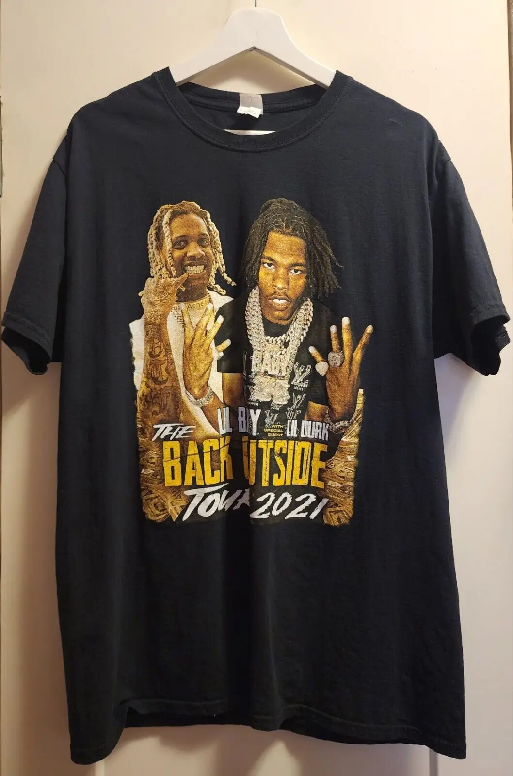 Lil Baby And Lil Durk 2021 Tour T-Shirt Men's Sz L Black Graphic Short Sleeve T Shirt Men 2025 Gifts For Boyfriend Men's
Lil Baby And Lil Durk 2021 Tour T-Shirt Men's Sz L Black Graphic Short Sleeve T Shirt Men 2025 Gifts For Boyfriend Men's
