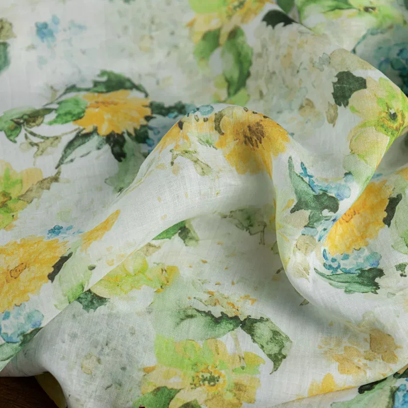 1yard High quality ramie fabric pastoral print fabric for patchwork gowns,dresses,trousers,shirts cheongsam sewing
1yard High quality ramie fabric pastoral print fabric for patchwork gowns,dresses,trousers,shirts cheongsam sewing